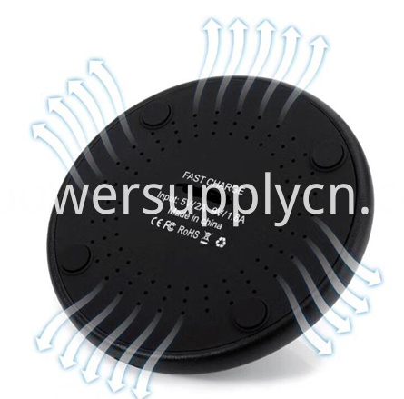 Cep Telefonu İçin Led Göstergesi Kablosuz Hızlı Şarj Cihazı Led Indicator Wireless Fast Charger For Mobile Phone